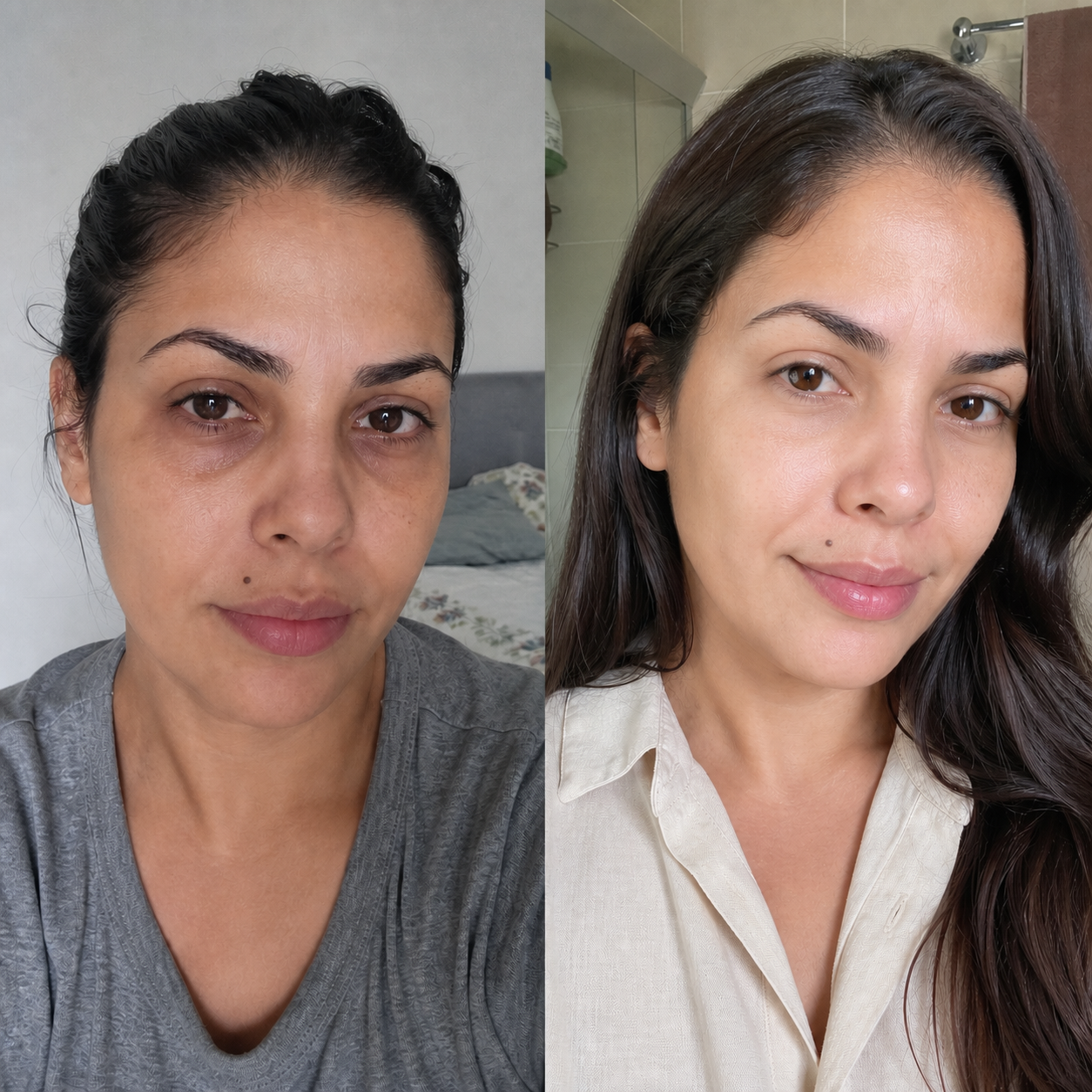 Resultado feminino após sete noites