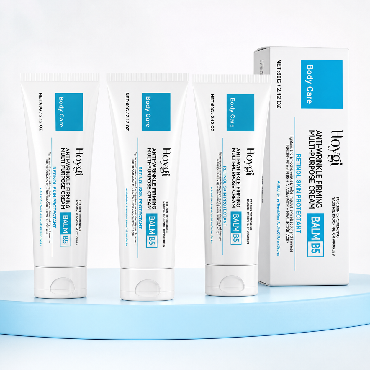 Kit Olyonze Hoygi Anti-Estrias com três tubos