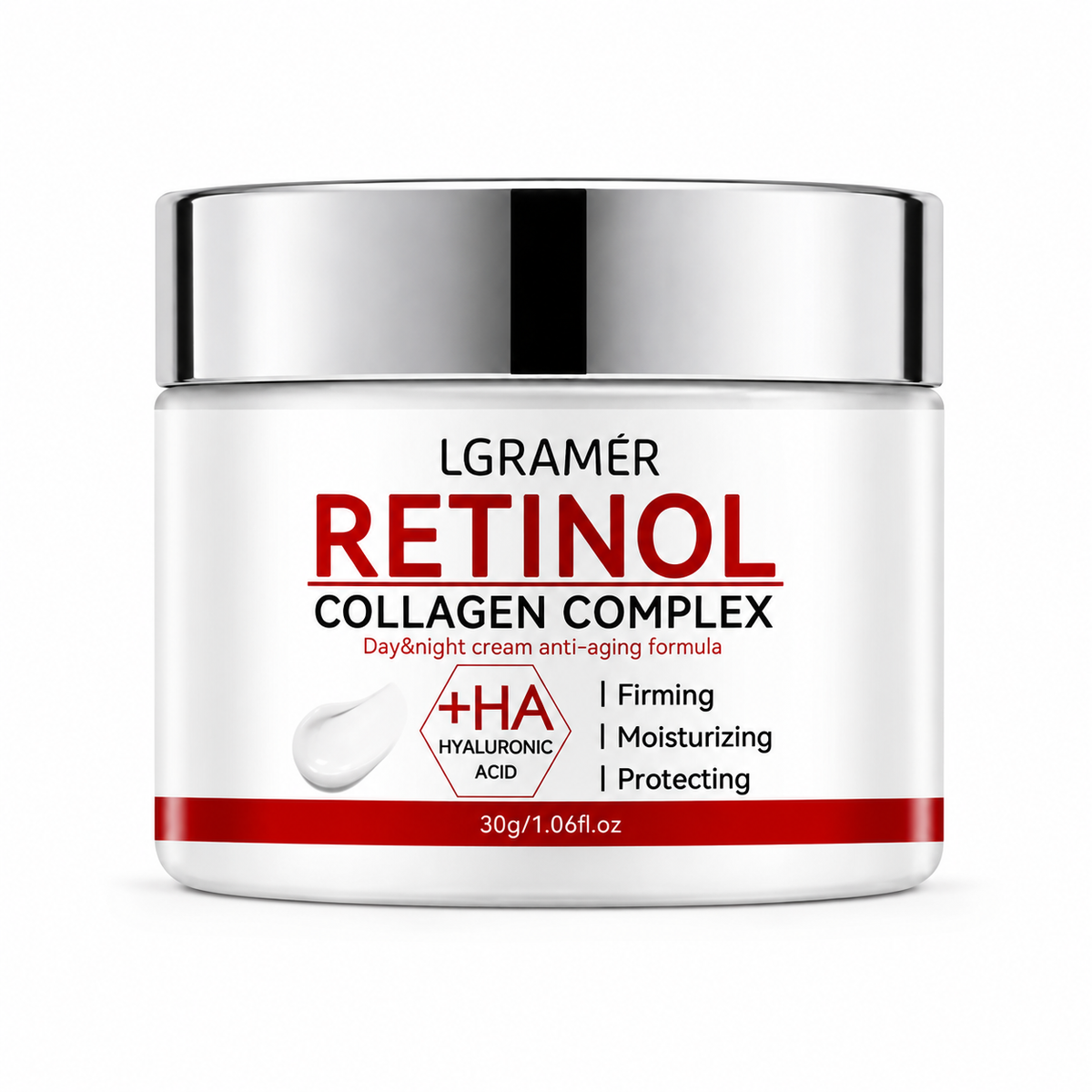 Pote fechado do creme Reversa de 30 g
